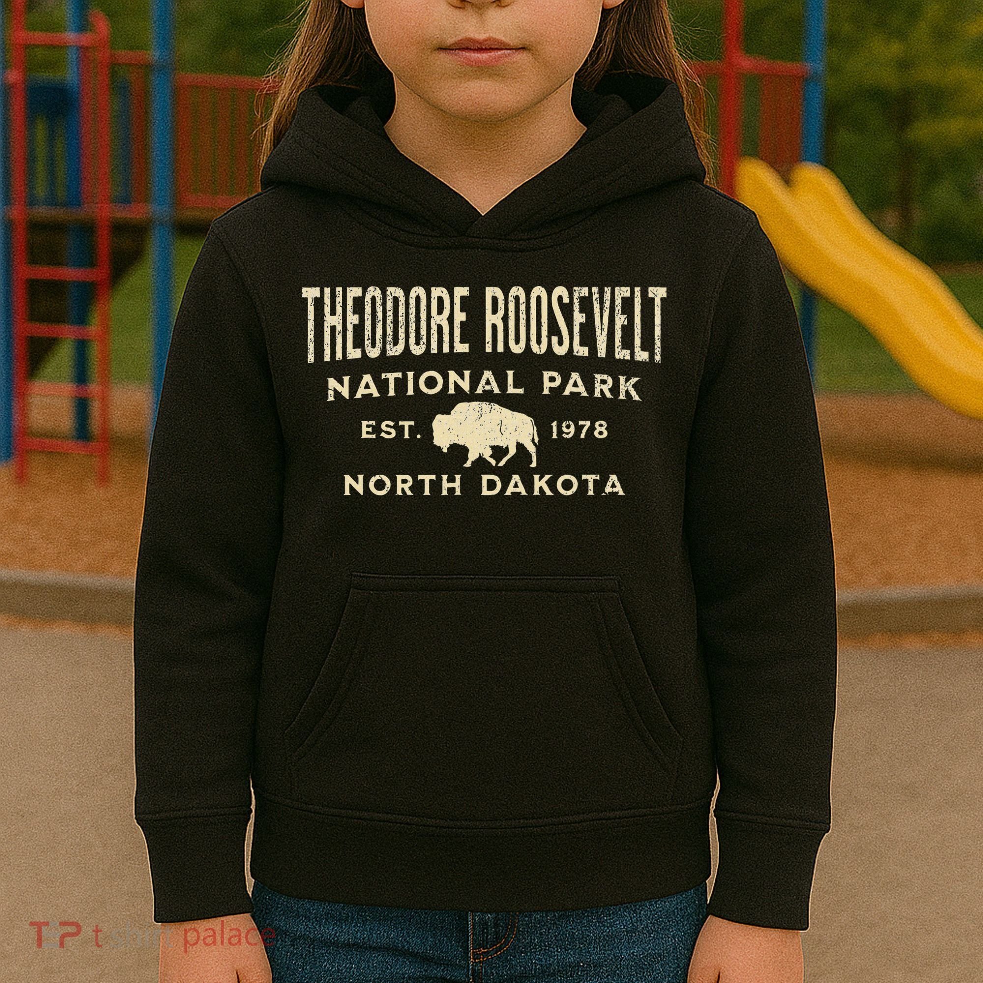 Theodore Roosevelt National Park Kids Hoodie