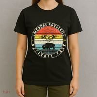 Theodore Roosevelt National Park North Dakota Hiker Souvenir T-Shirt thumb 4