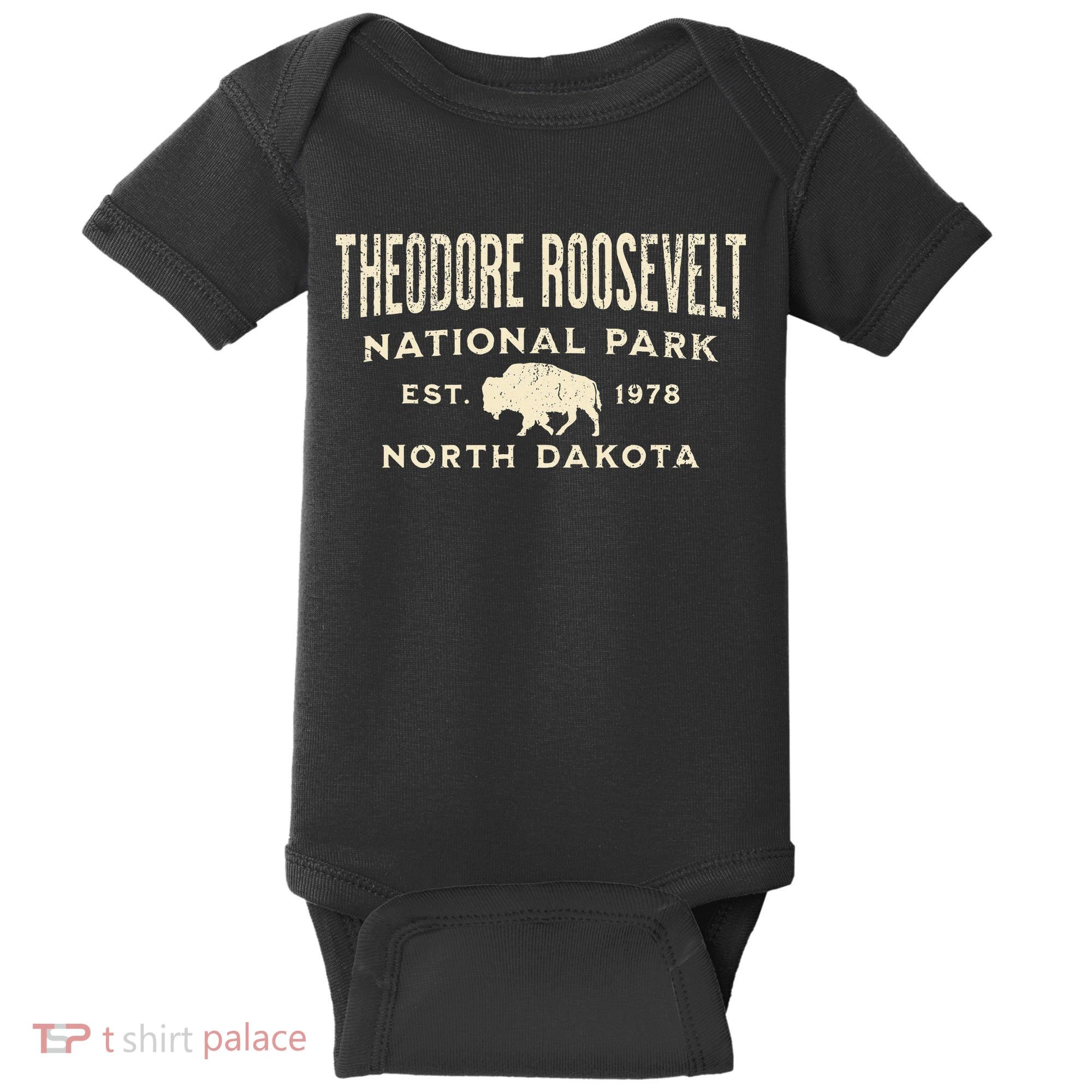 Theodore Roosevelt National Park Baby Bodysuit