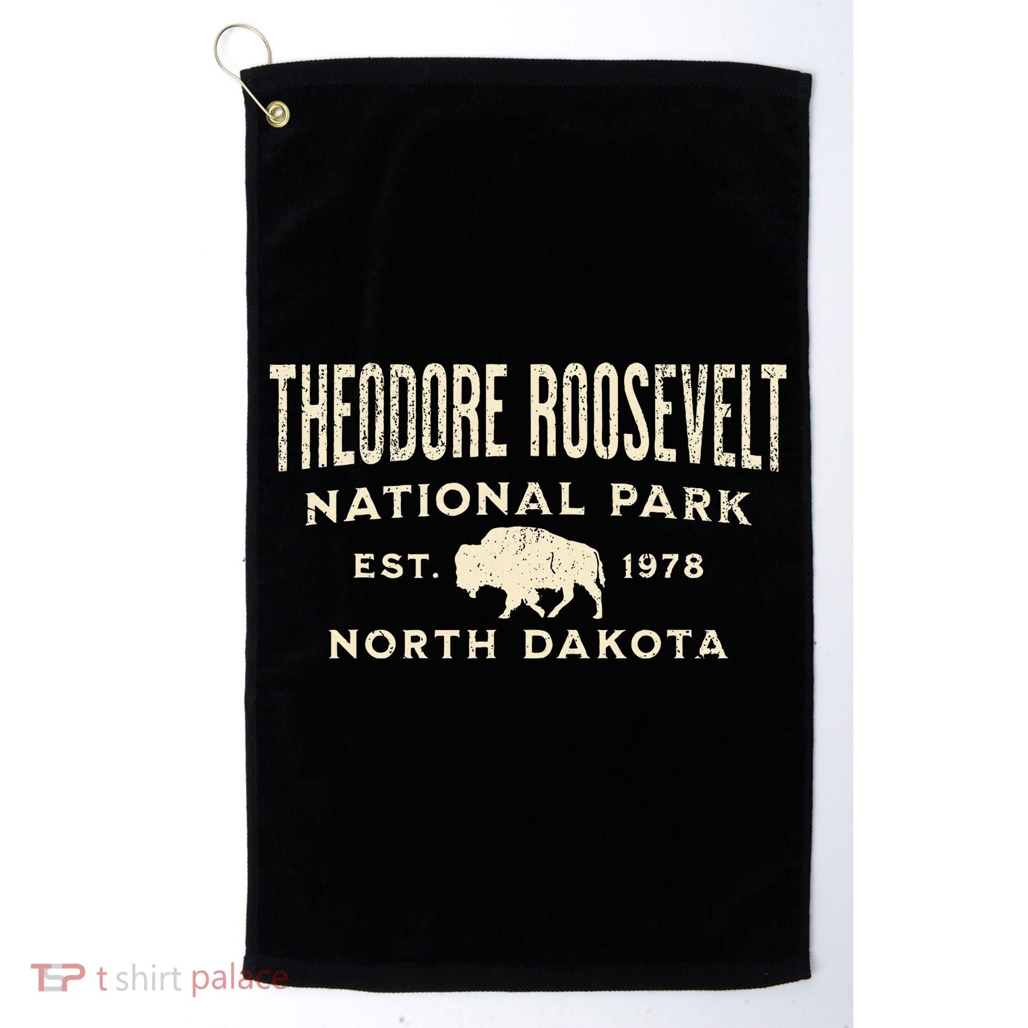 Theodore Roosevelt National Park Golf Towel