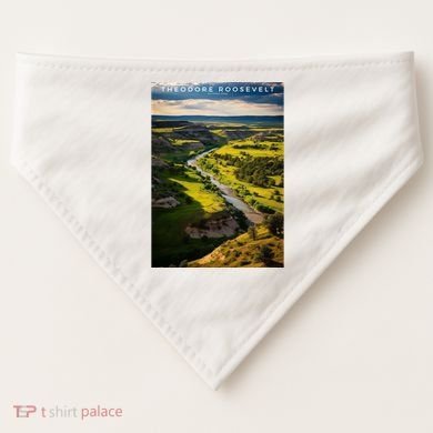 Theodore Roosevelt National Park USA-Made Doggie Bandana