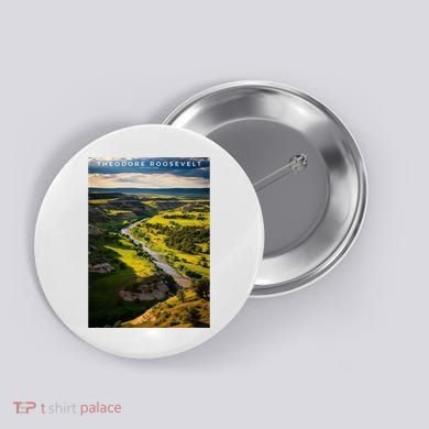 Theodore Roosevelt National Park Button