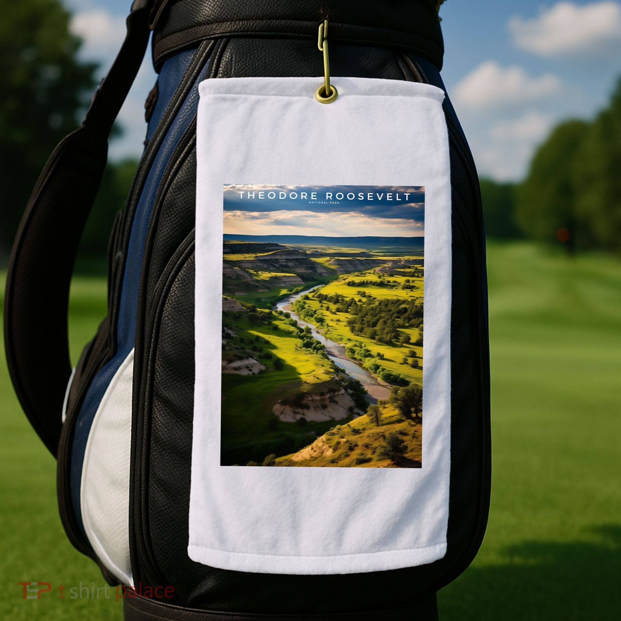 Theodore Roosevelt National Park Golf Towel