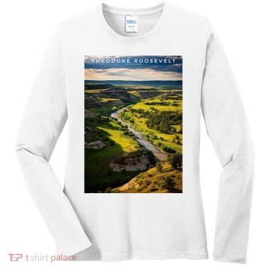 Theodore Roosevelt National Park Women's Long Sleeve Shirt