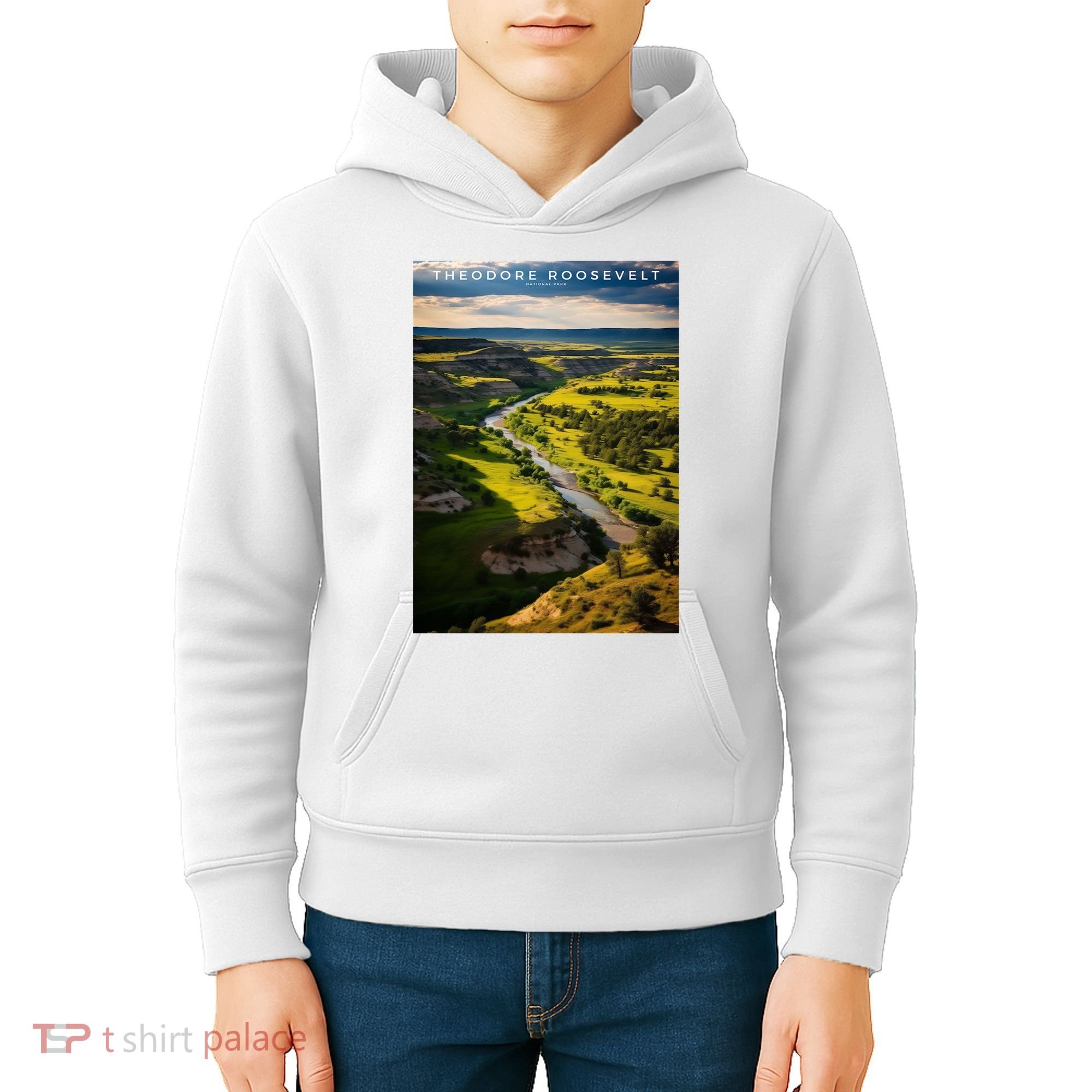 Theodore Roosevelt National Park Kids Hoodie
