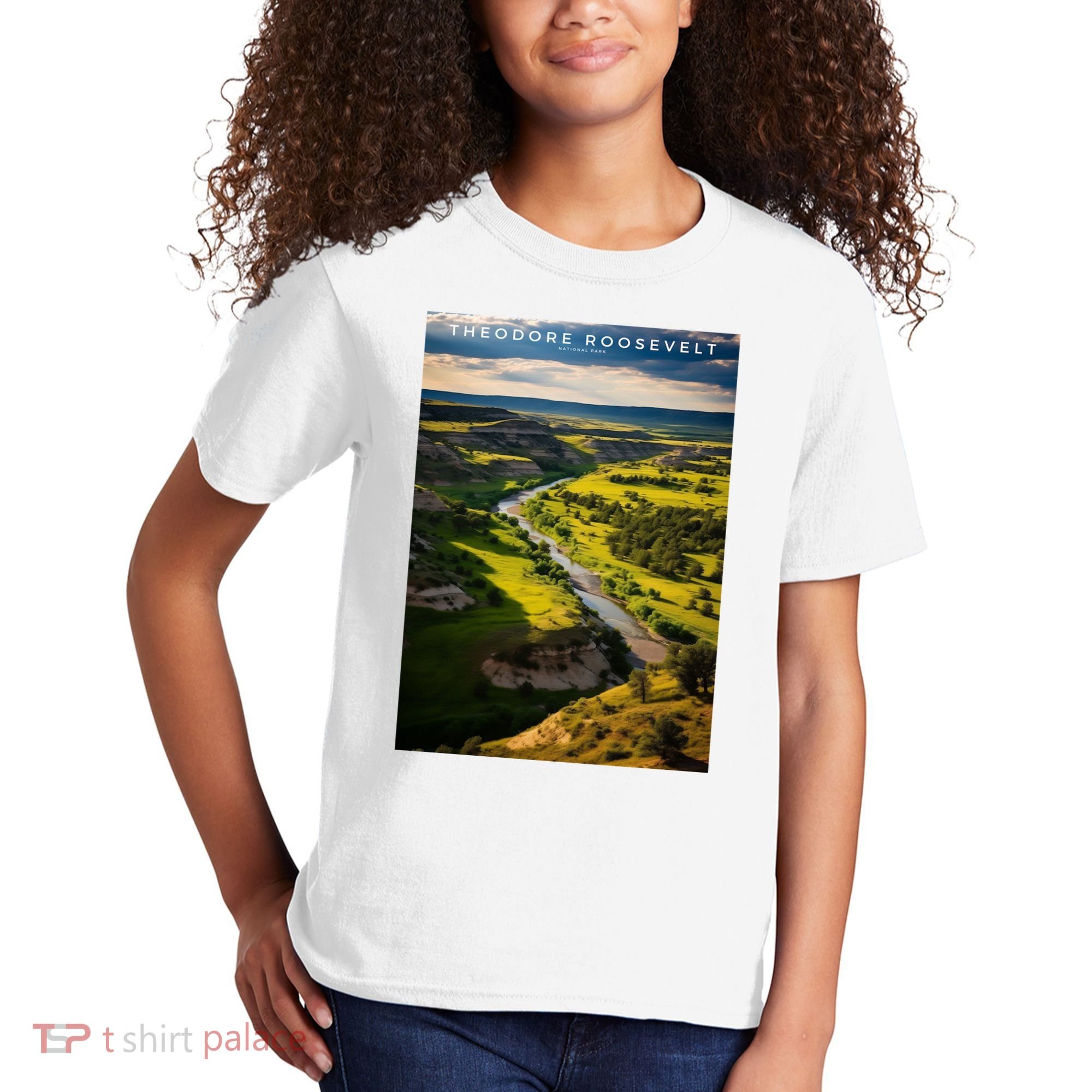 Theodore Roosevelt National Park Kids T-Shirt