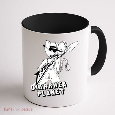 The Rat Of Diarrhea Cool Vector Design Coffee Mug back