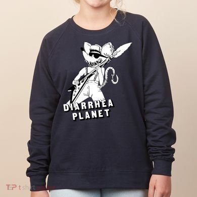 The Rat Of Diarrhea Cool Vector Design Women's Sweatshirt