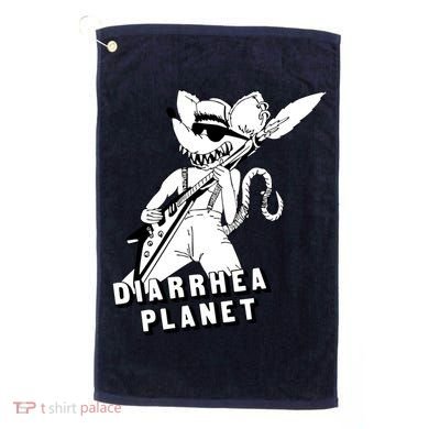 The Rat Of Diarrhea Cool Vector Design Golf Towel