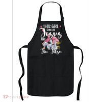 This  Runs On Jesus And Jiu Jitsu Gift Apron thumb 0