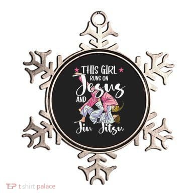 This  Runs On Jesus And Jiu Jitsu Gift Ornament