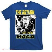 The Return Of The Maga Funny Parody Trump Wins Trump Won 47 T-Shirt thumb 0