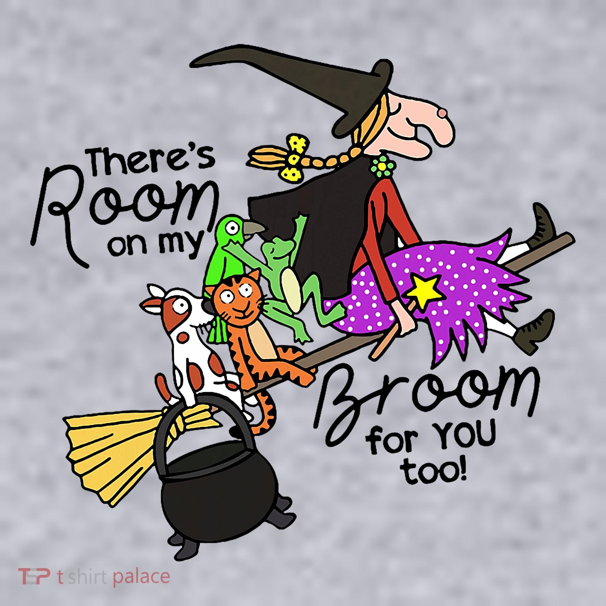 ThereS Room On My Broom For You Too Teacher Women's Sweatshirt
