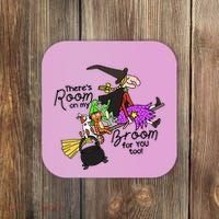 ThereS Room On My Broom For You Too Teacher Coaster thumb 0