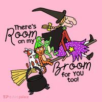 ThereS Room On My Broom For You Too Teacher Coaster thumb 2