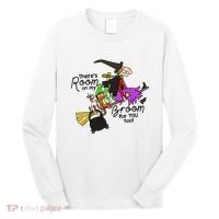 ThereS Room On My Broom For You Too Teacher Long Sleeve Shirt thumb 0