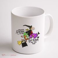 ThereS Room On My Broom For You Too Teacher Coffee Mug thumb 1
