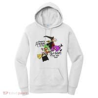 ThereS Room On My Broom For You Too Teacher Women's Hoodie thumb 0