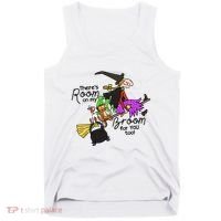 ThereS Room On My Broom For You Too Teacher Tank Top thumb 0