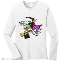 ThereS Room On My Broom For You Too Teacher Women's Long Sleeve Shirt thumb 0