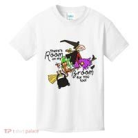 ThereS Room On My Broom For You Too Teacher Kids T-Shirt thumb 0