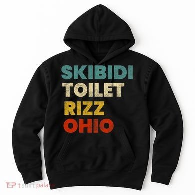 Toilet Rizz Ohio Hoodie