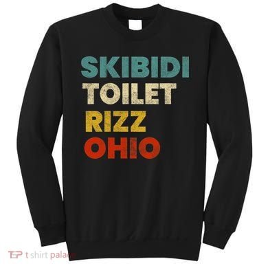 Toilet Rizz Ohio Sweatshirt