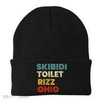 Toilet Rizz Ohio Beanie thumb 0
