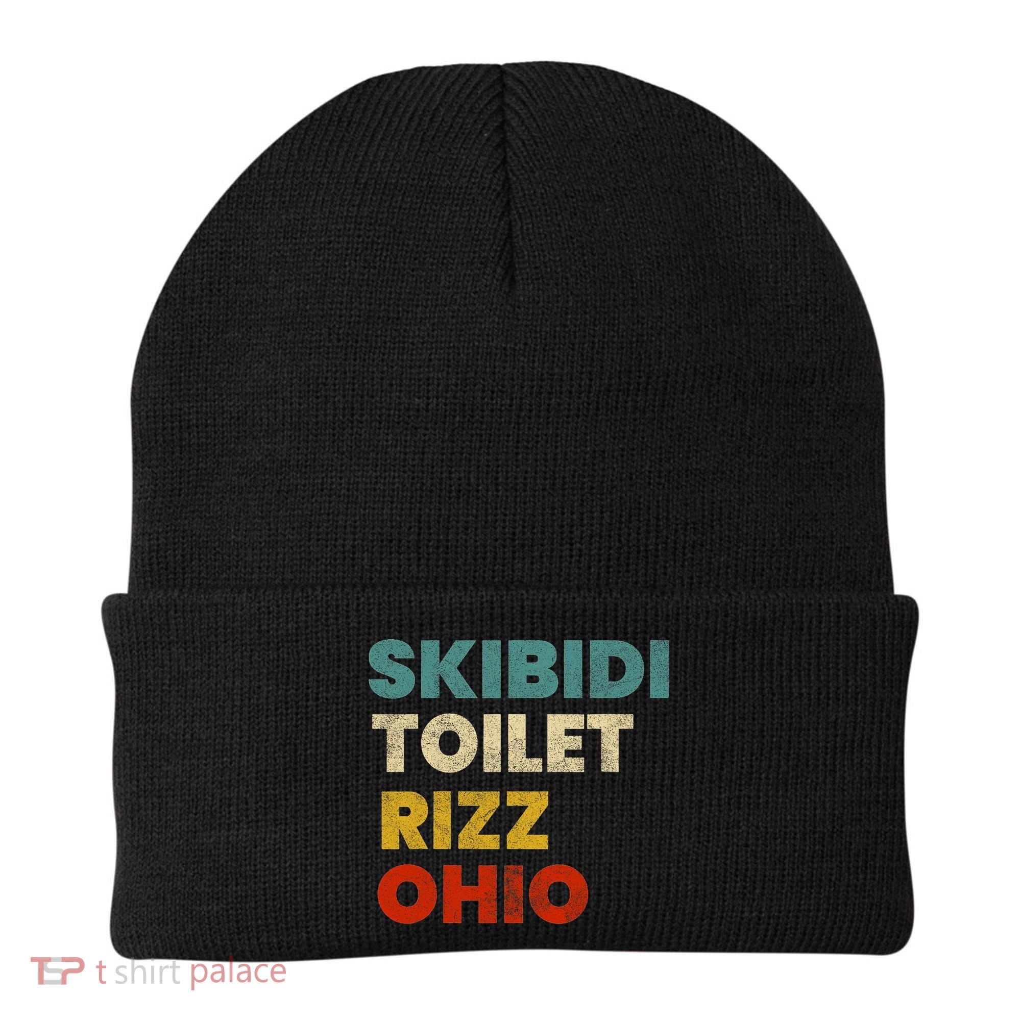 Toilet Rizz Ohio Beanie