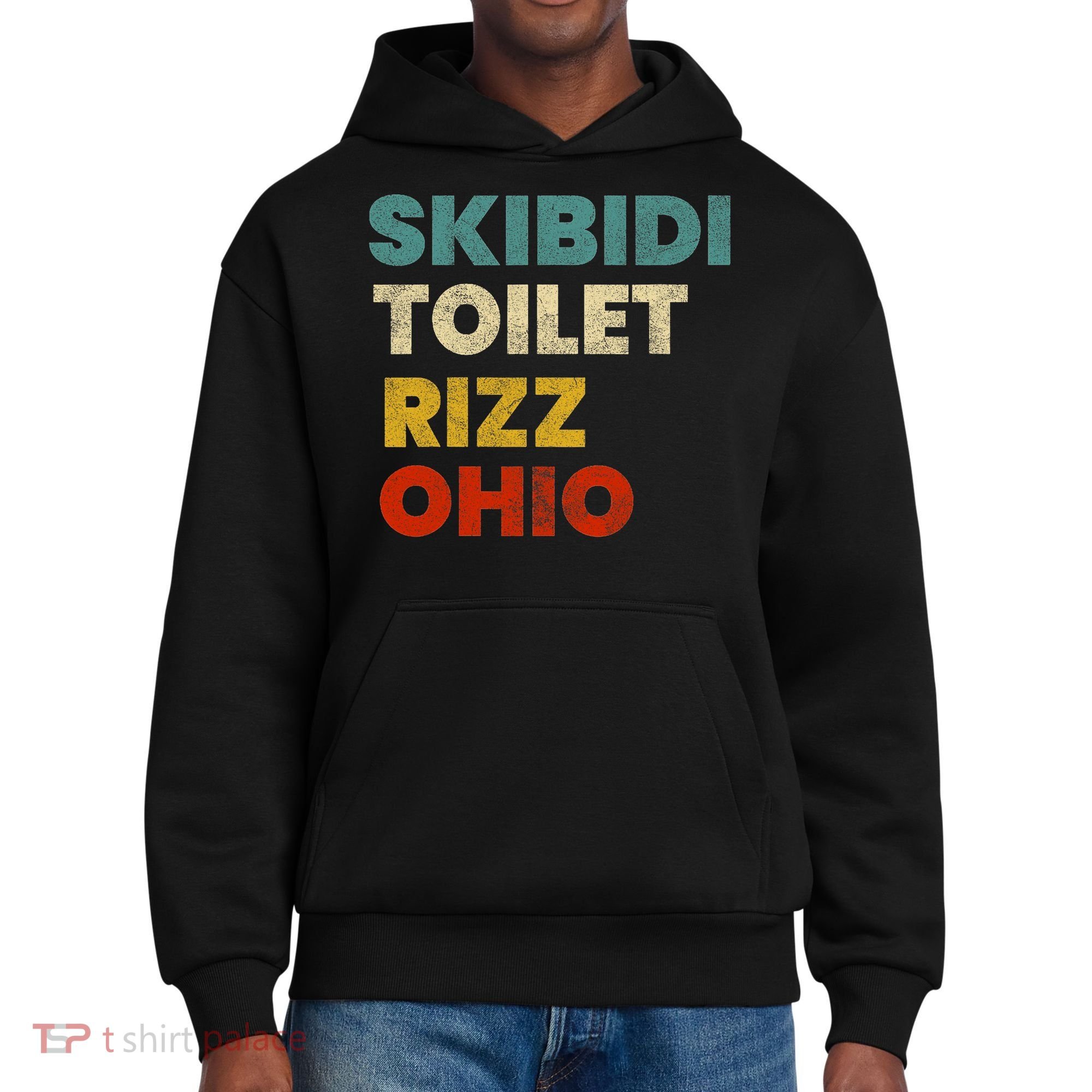Toilet Rizz Ohio District V.I.T. Heavyweight Hoodie