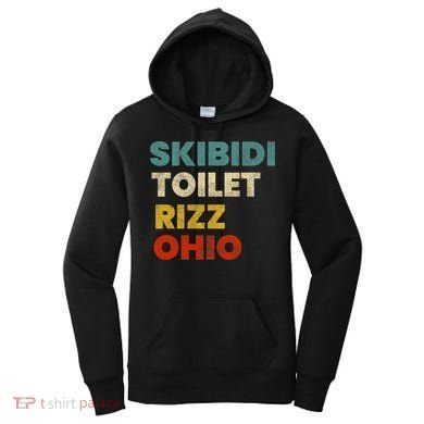 Toilet Rizz Ohio Women's Hoodie