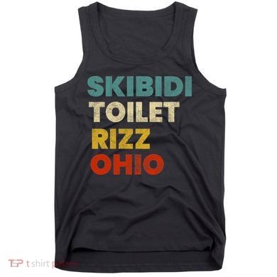 Toilet Rizz Ohio Tank Top