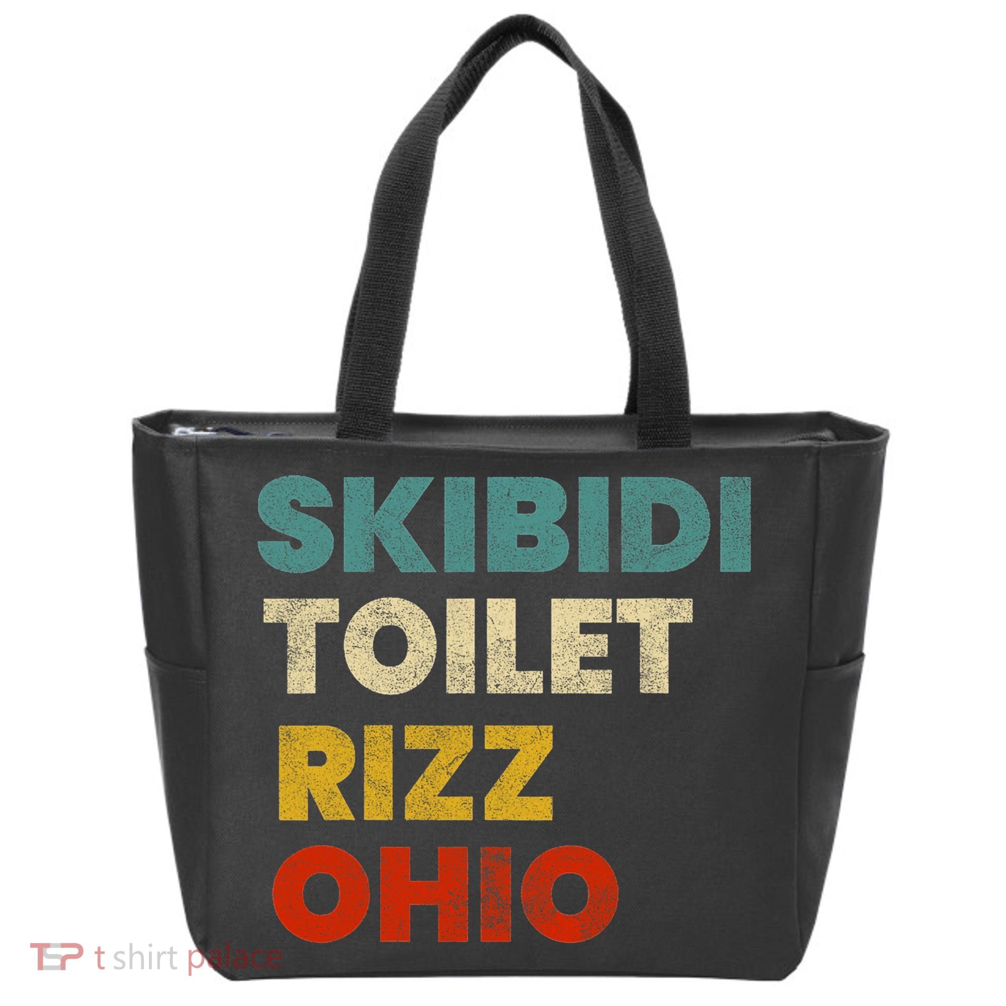 Toilet Rizz Ohio Tote Bag