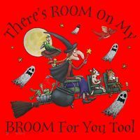 Theres Room On My Broom For You Too Halloween Witch Wizard Santa Hat thumb 1