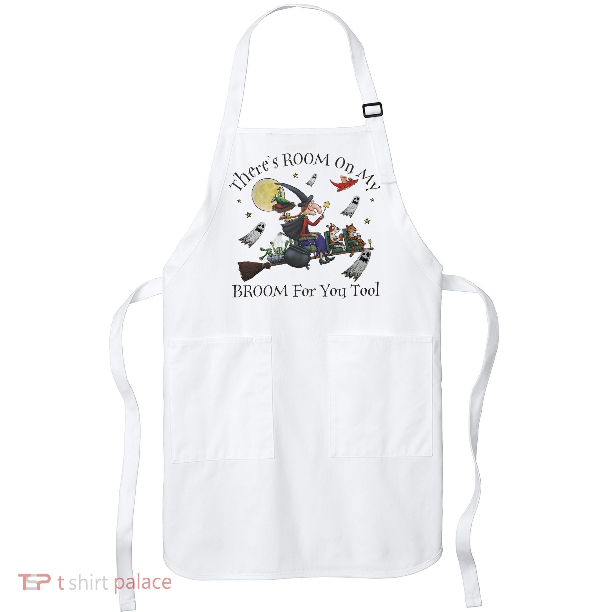 Theres Room On My Broom For You Too Halloween Witch Wizard Apron