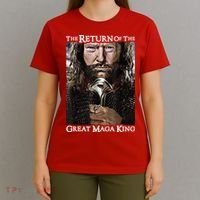 The Return Of The Great Maga King Donald Trump T-Shirt thumb 4