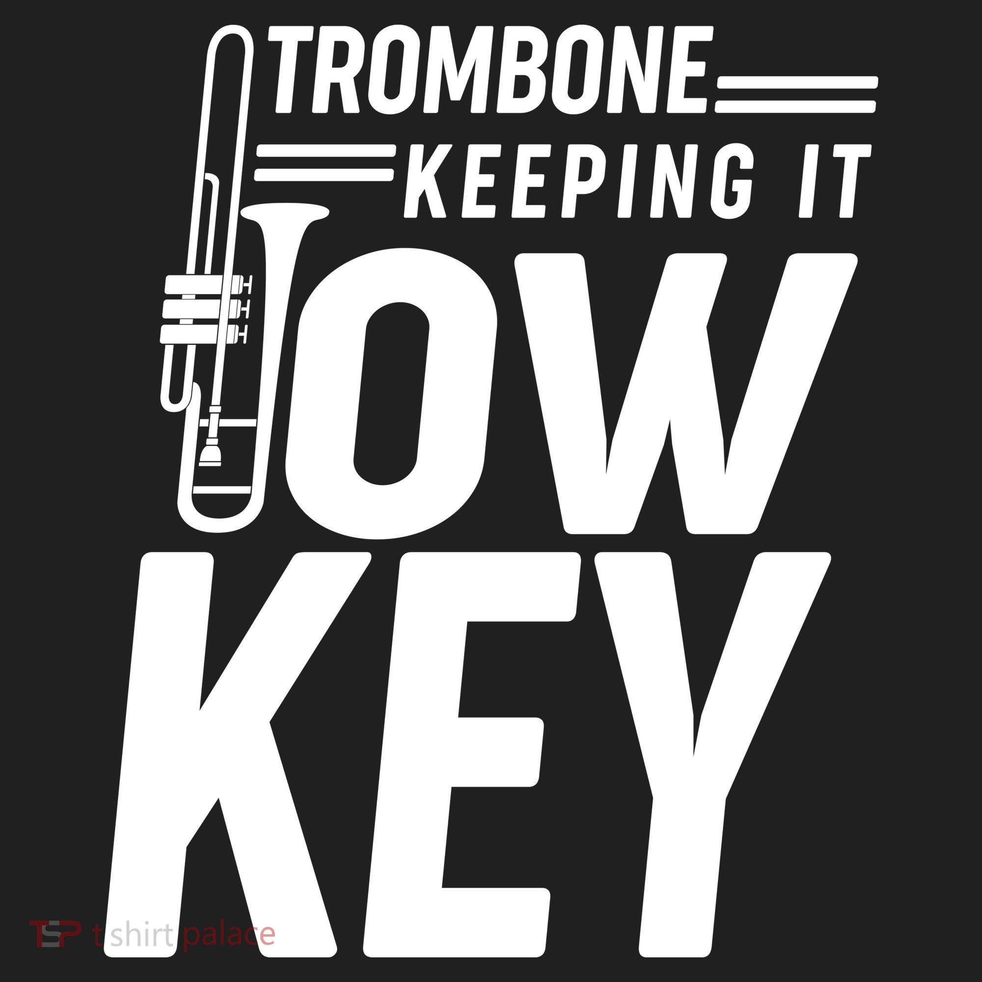 Trombone Keeping It Low Key Women's Sweatshirt
