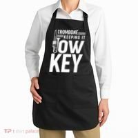 Trombone Keeping It Low Key Apron thumb 2