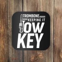 Trombone Keeping It Low Key Coaster thumb 0