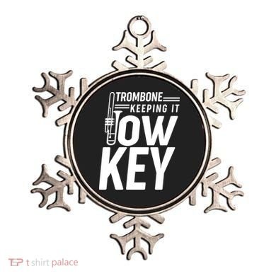 Trombone Keeping It Low Key Ornament