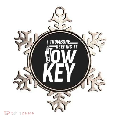 Trombone Keeping It Low Key Ornament