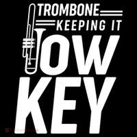 Trombone Keeping It Low Key Toddler T-Shirt thumb 4