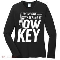Trombone Keeping It Low Key Women's Long Sleeve Shirt thumb 0