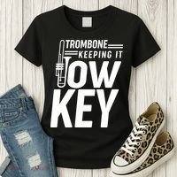 Trombone Keeping It Low Key Women's T-Shirt thumb 3
