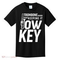 Trombone Keeping It Low Key Kids T-Shirt thumb 0