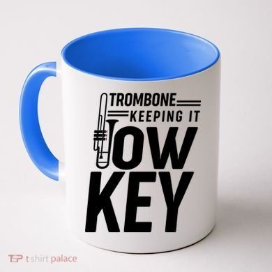 Trombone Keeping It Low Key Coffee Mug