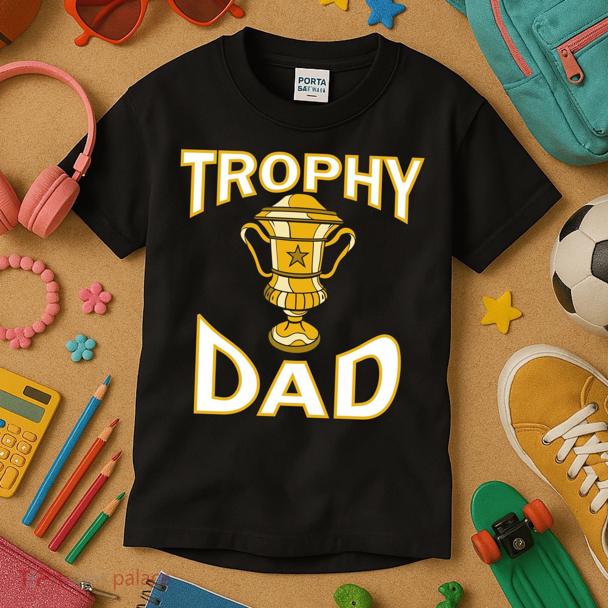 Trophy Dad Kids T-Shirt