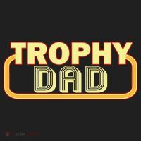 Trophy Dad Funny Retro Golf Towel thumb 3