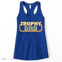 Trophy Dad Funny Retro Women's Tank Top thumb 0