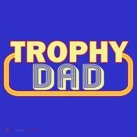 Trophy Dad Funny Retro Women's Tank Top thumb 5